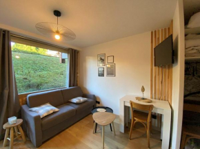 Studio rénové 4 pers. avec terrasse et parking, Crest-Voland - FR-1-733-159